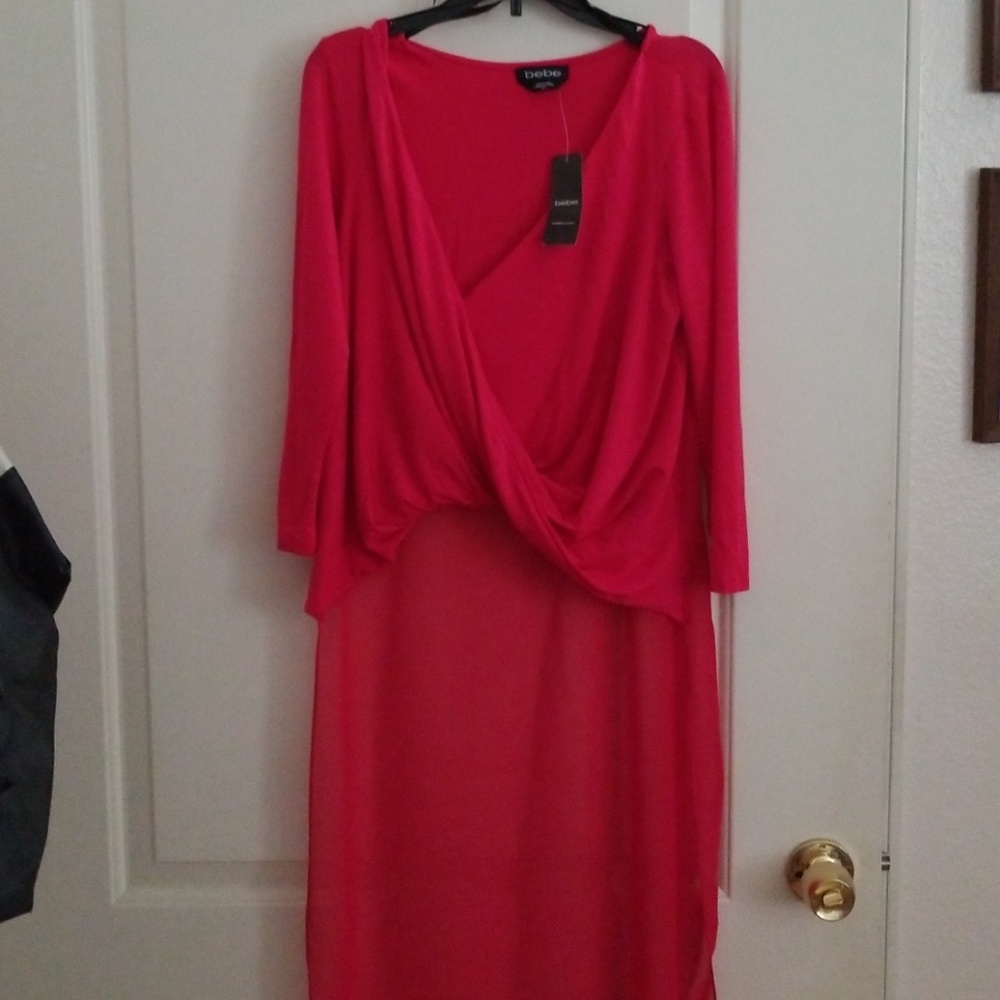 Bebe low/high shirt